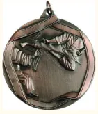 MD611/B Medal brązowy - karate - z metalu nieszlachetnego