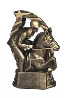 RFST7416 Statuetka dżokej h-15 cm
