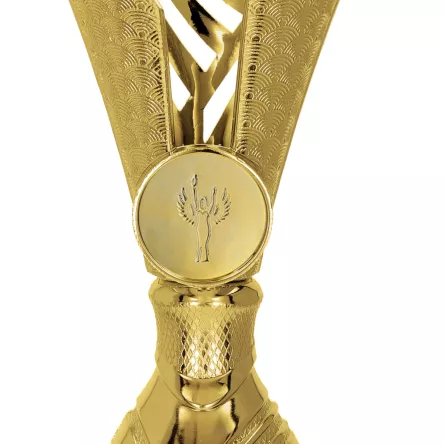 9234C Puchar złoty h-21,5 cm