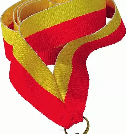 V2-Y/R wstążka żółto-czerwona 22 mm
