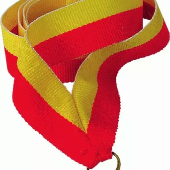 V2-Y/R wstążka żółto-czerwona 22 mm