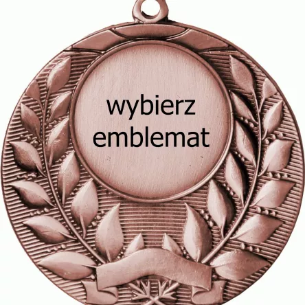 MMC1750/B Medal brązowy d-50 mm z miejscem na emblemat d-25 mm