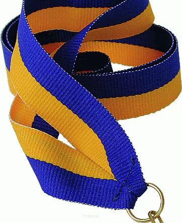 V2-Y/BL wstążka żółto-niebieska 22 mm