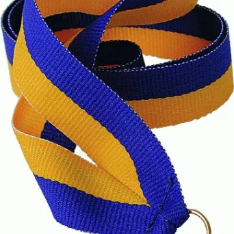 V2-Y/BL wstążka żółto-niebieska 22 mm