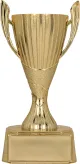 9202/G Puchar  plastikowy złoty h-  130 mm