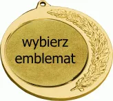 MD42/G medal złoty d-70 mm z miejscem na emblemat d-50 mm