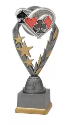 PFS017B Figurka odlewana - kolory kart h-21 cm
