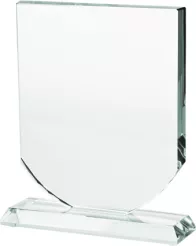 G001 trofeum szklane h-19 cm, grub. 1,5 cm