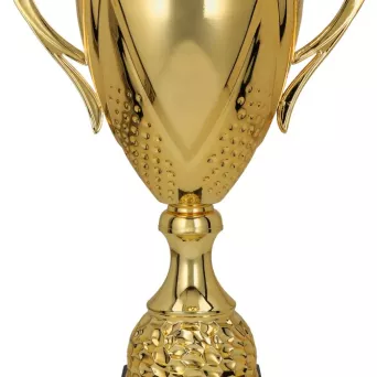 3133D Puchar metalowy złoty h-40 cm, d-16 cm