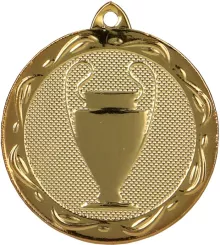 MMC1032/G Medal złoty ogólny z pucharkiem R- 32 mm, T-2 mm