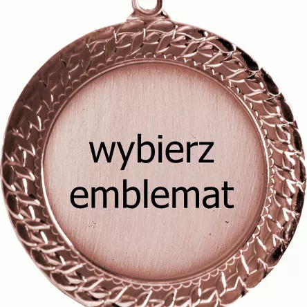 MMC2072/B medal brązowy d-70 mm z miejscem na emblemat d-50 mm