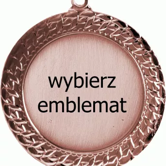 MMC2072/B medal brązowy d-70 mm z miejscem na emblemat d-50 mm