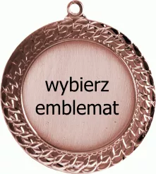 MMC2072/B medal brązowy d-70 mm z miejscem na emblemat d-50 mm