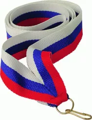 V8-W/BL/R wstążka biało-niebiesko-czerwona 11 mm