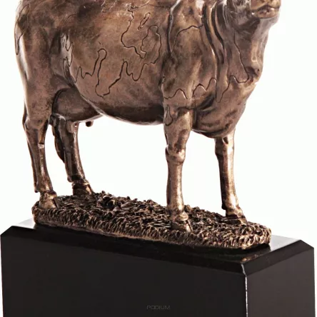 RFST2076/BR figurka odlewana brązowa  ROLNICTWO h-22,5 cm