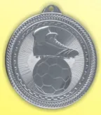53-5001 Medal srebro - PIŁKA NOŻNA d-50 mm