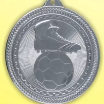 53-5001 Medal srebro - PIŁKA NOŻNA d-50 mm