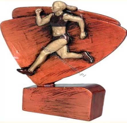 RFEL5013/B/BR figurka odlewana BIEGI h-11,5 cm