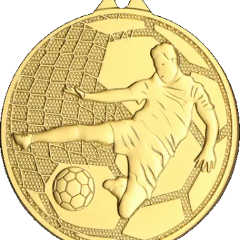 MMC4505/G Medal złoty 45 mm PIŁKA NOŻNA