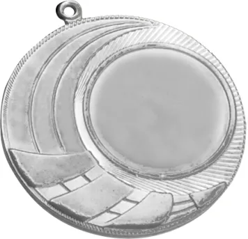 MMC6045/S Medal srebny d-45 mm z miejscem na emblemat 25 mm