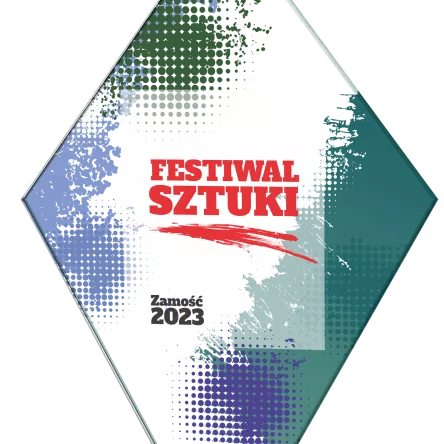 GS118-26 Trofeum szklane h-26cm, grub. 1 cm