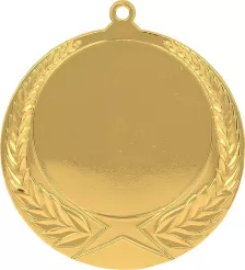 MMC1170/G Medal złoty ogólny z miejscem na emblemat 50 mm - medal stalowy R- 70 mm, T- 2.5 mm