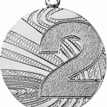 MMC6040/S medal srebrny d-40 mm tematyczny "2 MIEJSCE"