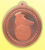 53-5008 Medal brąz - PIŁKA NOŻNA d-50 mm