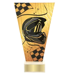VL1-C/MOT Trofeum szklane na podstawie marmurowej - motoryzacja h-17,5 cm, grub. 1 cm