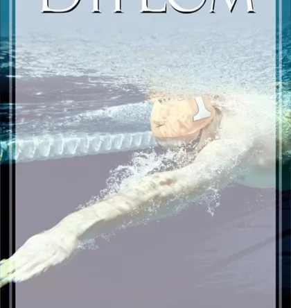 DYP117 Dyplom papierowy PŁYWANIE 21 cm x 30 cm (25 szt.)