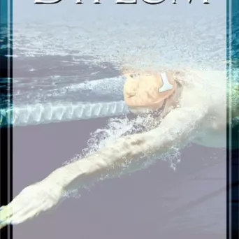 DYP117 Dyplom papierowy PŁYWANIE 21 cm x 30 cm (25 szt.)