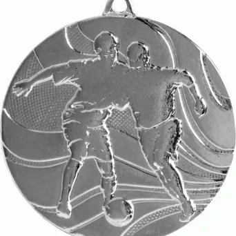 MMC3650/S medal srebrny d-50 mm tematyczny PIŁKA NOŻNA
