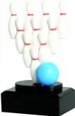 RFST2037 Figurka odlewana BOWLING h-15,5 cm'