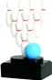 RFST2037 Figurka odlewana BOWLING h-15,5 cm'