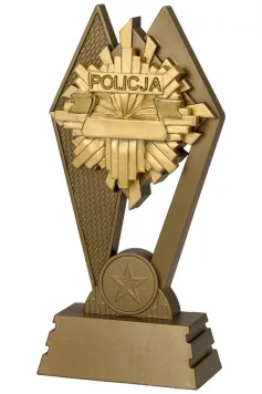 RP3023 Figurka odlewana- policja H-17.5 cm