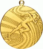 MMC1740/G medal złoty d-40 mm tematyczny BIEGI