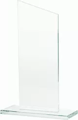 M72C trofeum szklane h-17 cm, grub. 0,6 cm