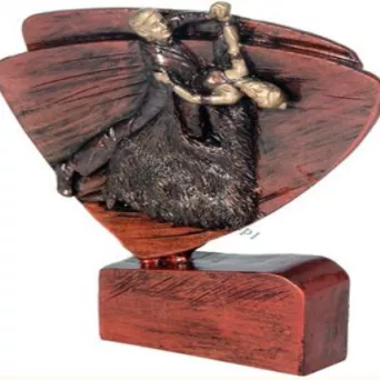 RFEL5019/B/BR Figurka odlewana TANIEC