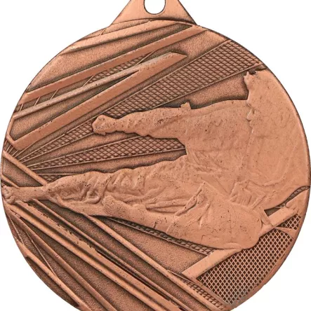 ME002/B medal brązowy d-50 mm tematyczny KARATE