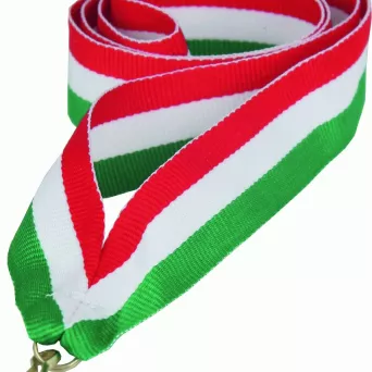 V2-R/W/GN wstążka czerwono-biało-zielona 22 mm