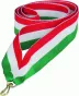 V2-R/W/GN wstążka czerwono-biało-zielona 22 mm