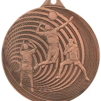 MMC3073/B Medal brązowy- Siatkówka - medal stalowy d-70mm, grub. 2,5 mm