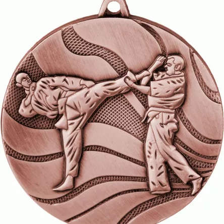 MMC2550/B medal brązowy d-50 mm tematyczny KARATE