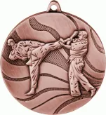 MMC2550/B medal brązowy d-50 mm tematyczny KARATE