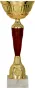 9257F Puchar złoto-burgundowy h-23cm, d-8cm embl. 25mm