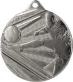 ME001/S medal srebrny d-50 mm tematyczny PIŁKA NOŻNA