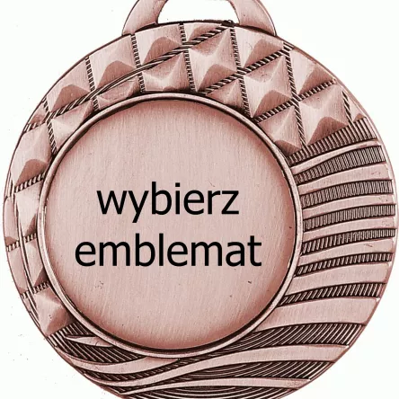 MMC7040/B medal brązowy d-40 mm z miejscem na emblemat d-25 mm
