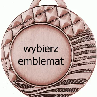 MMC7040/B medal brązowy d-40 mm z miejscem na emblemat d-25 mm