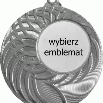 MMC9050/S Medal srebrny d-50mm(emblemat 25mm)