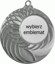 MMC9050/S Medal srebrny d-50mm(emblemat 25mm)
